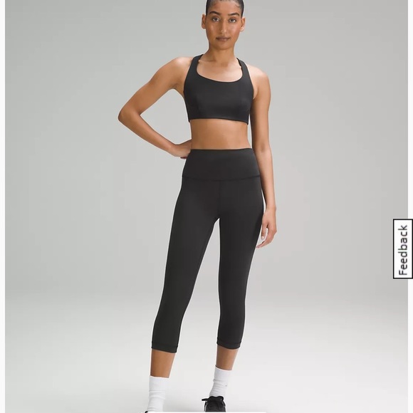 Lululemon Wunder Under Hi Rise Cropped Legging - Picture 1 of 6